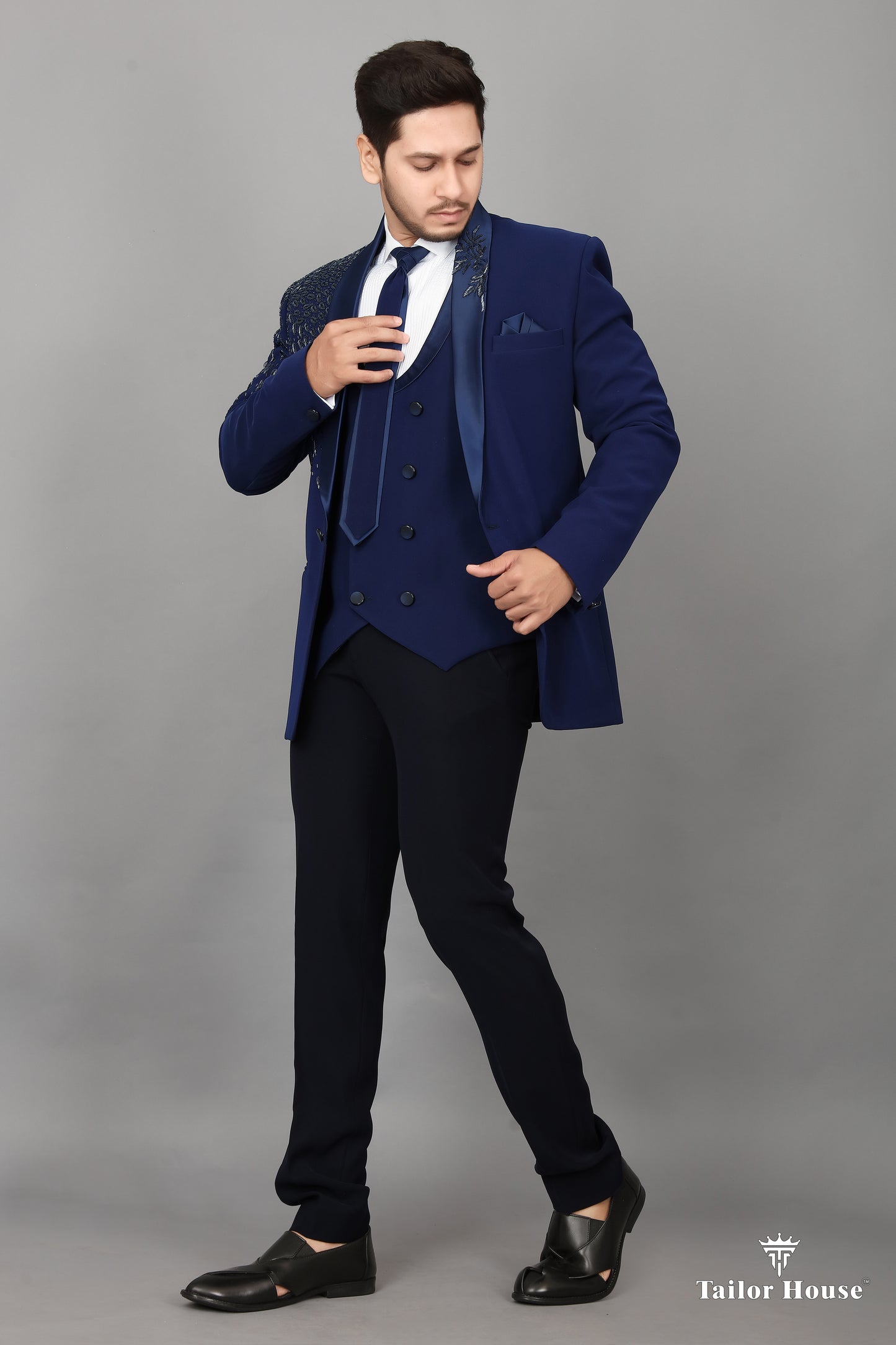 Tuxedo Suit Royal Blue