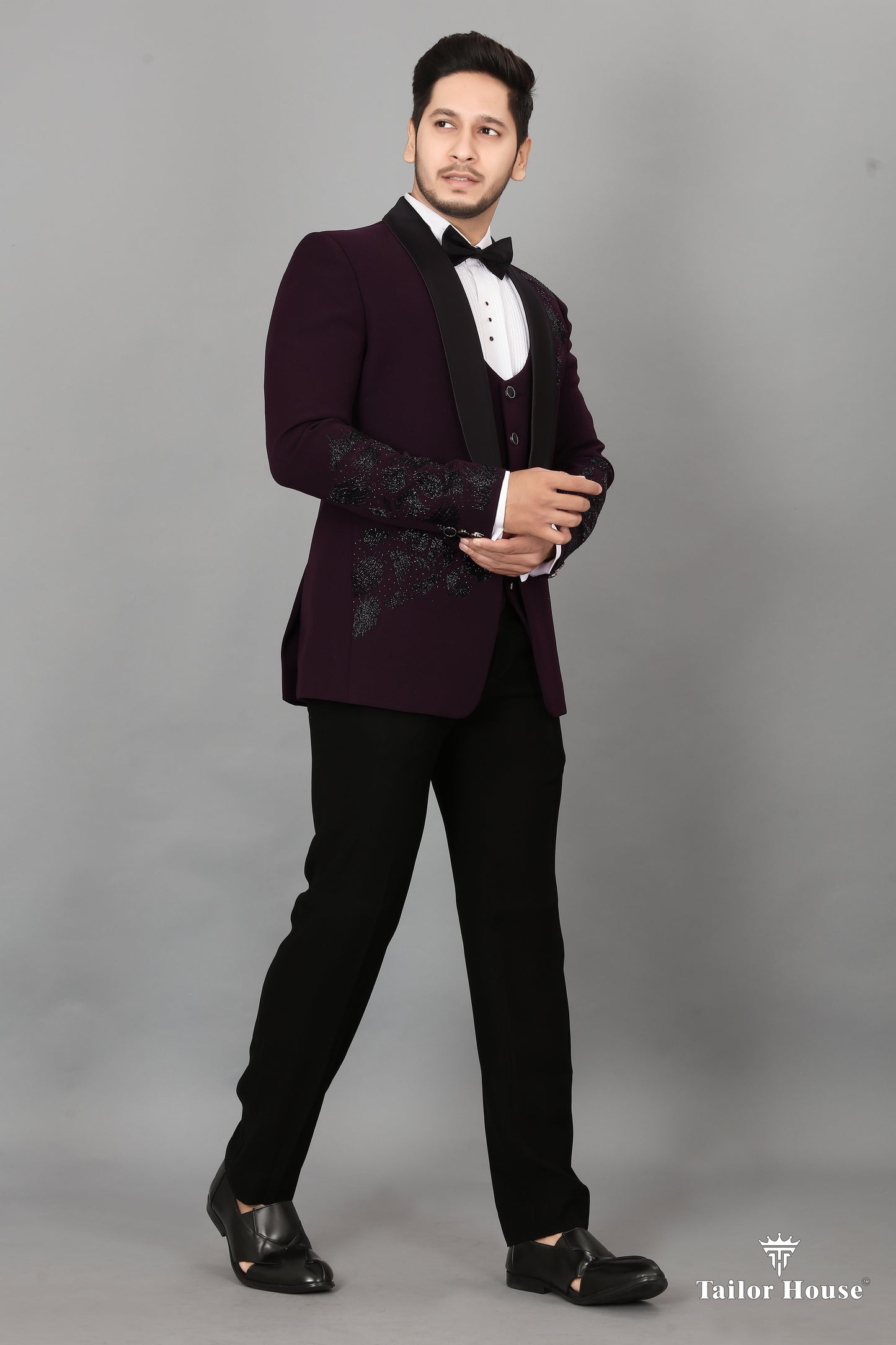 Tuxedo Suit Wine