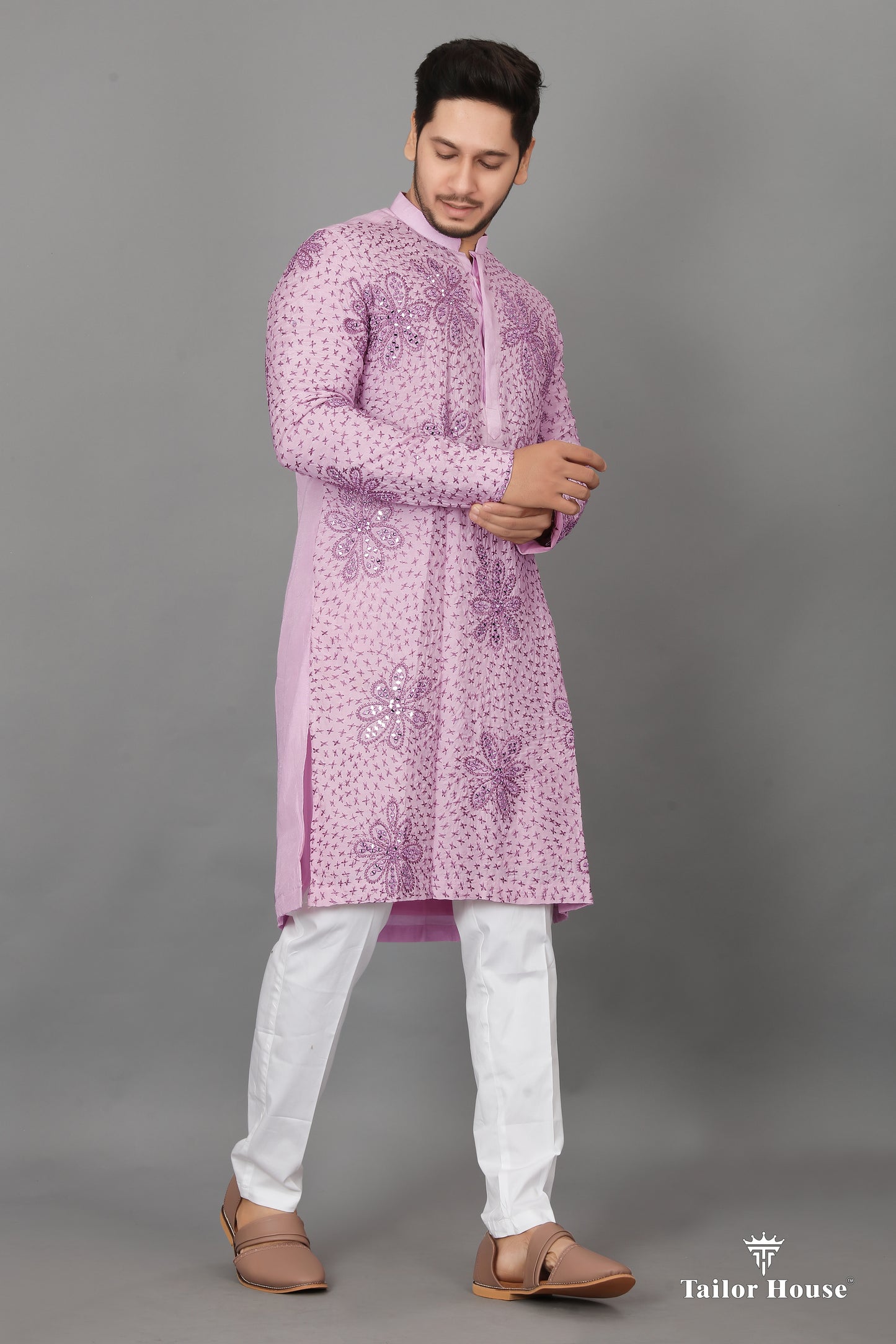 Kurta Set Haldi Mehedi Outfit Pink