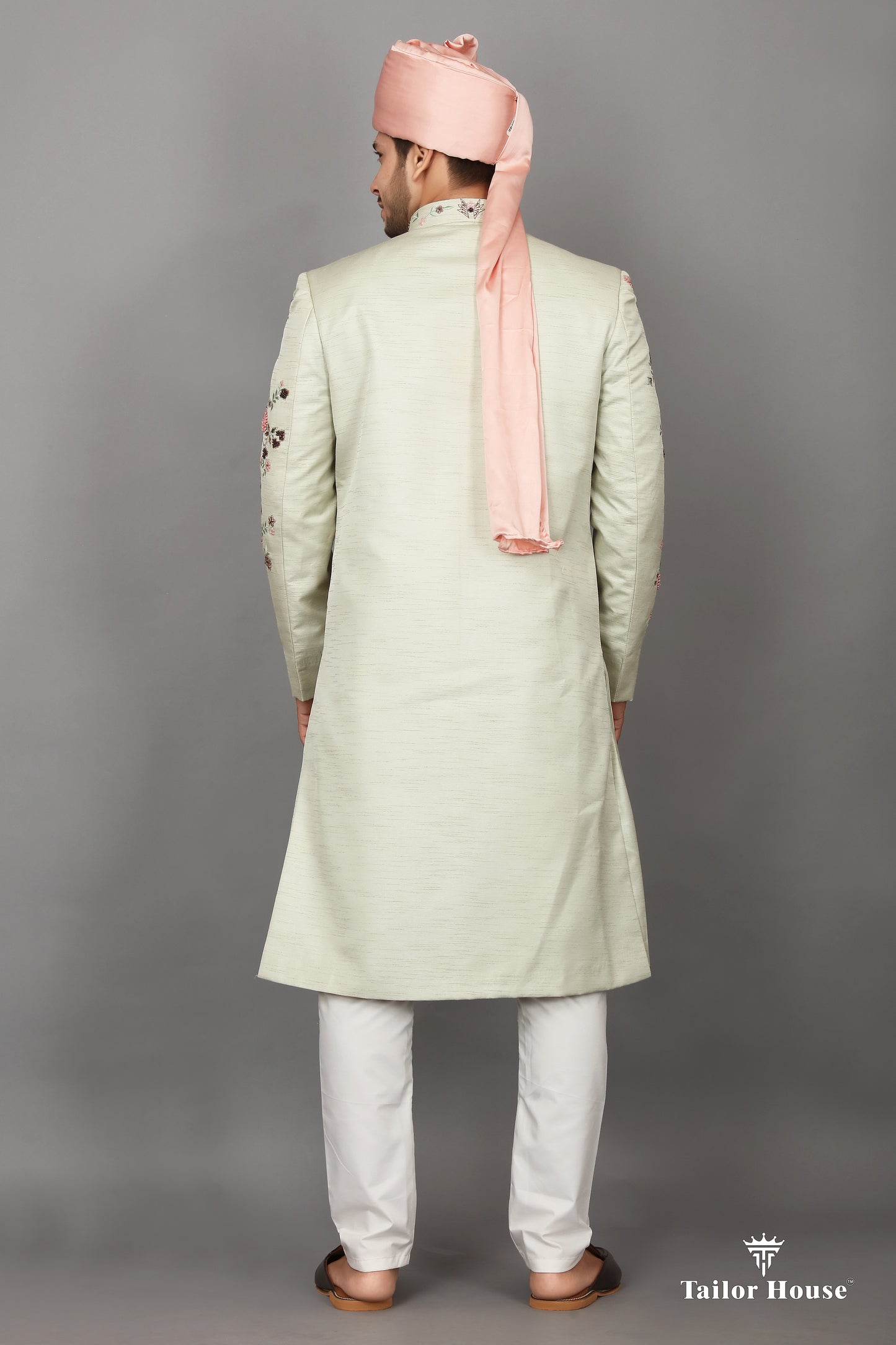 Cream Sherwani Design