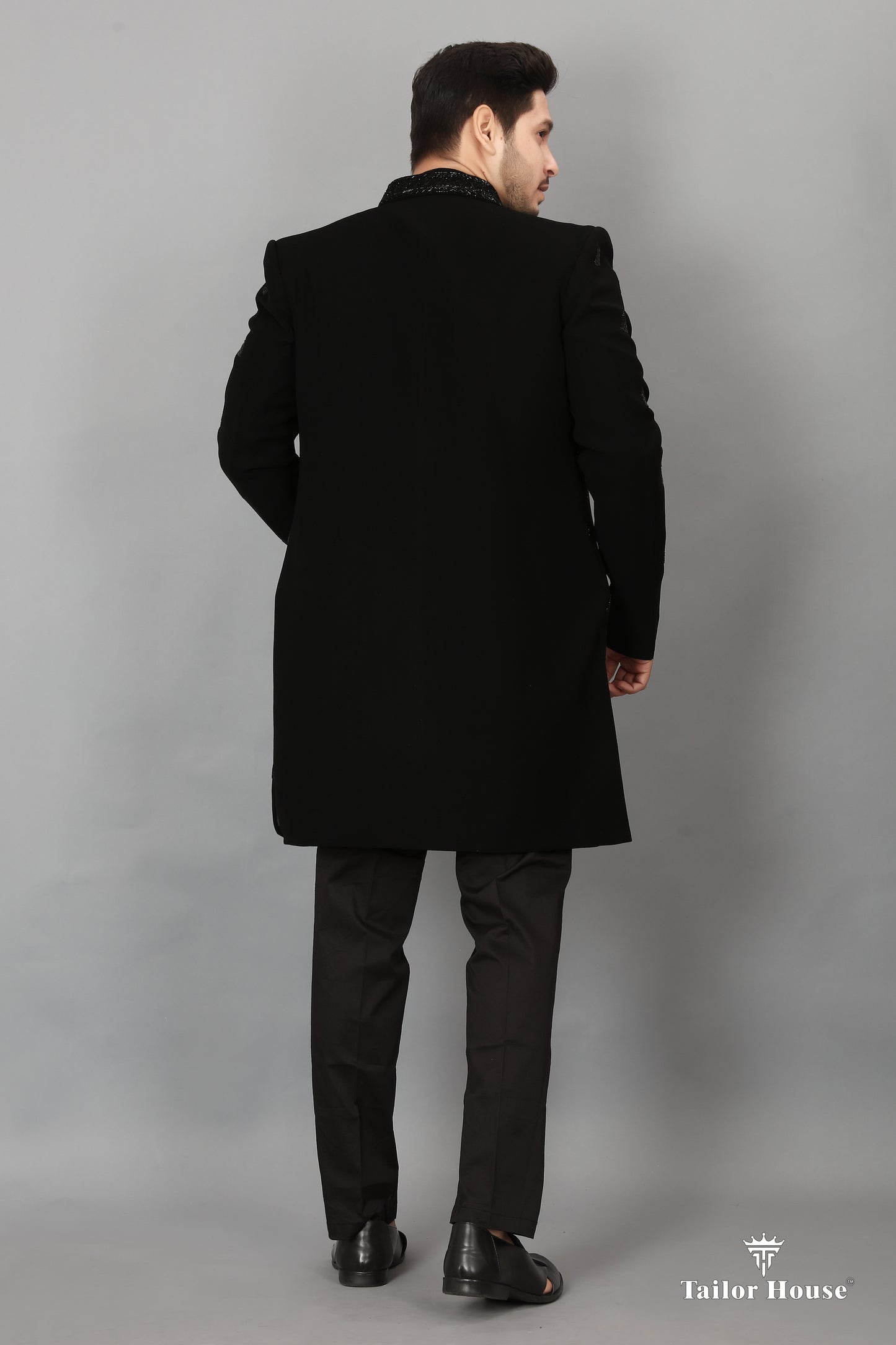 Indo western Kruta Black Set