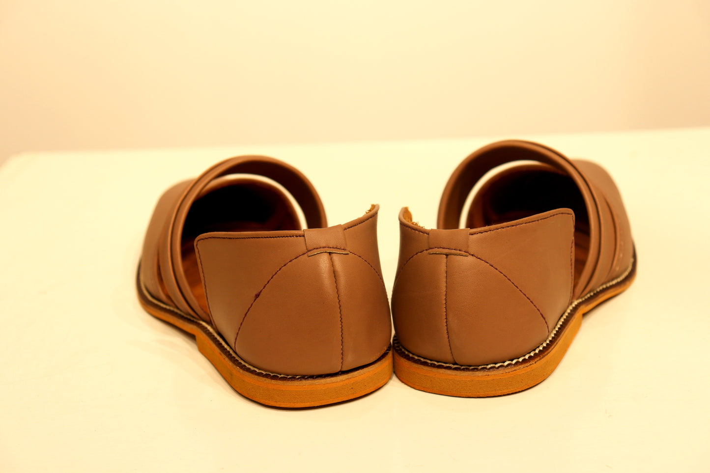 Cream Peshawari Sandal