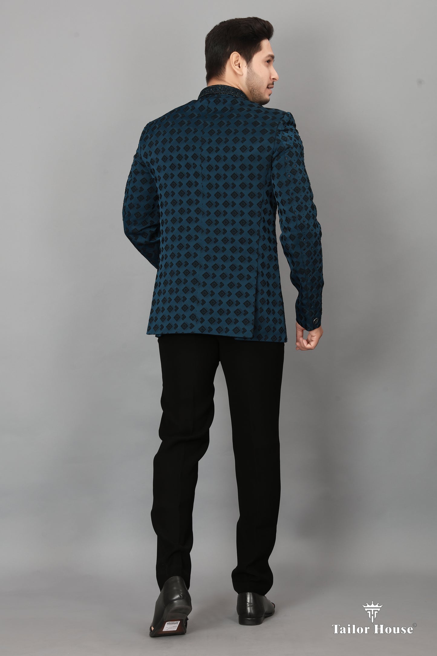Jodhpuri Suit Peacock