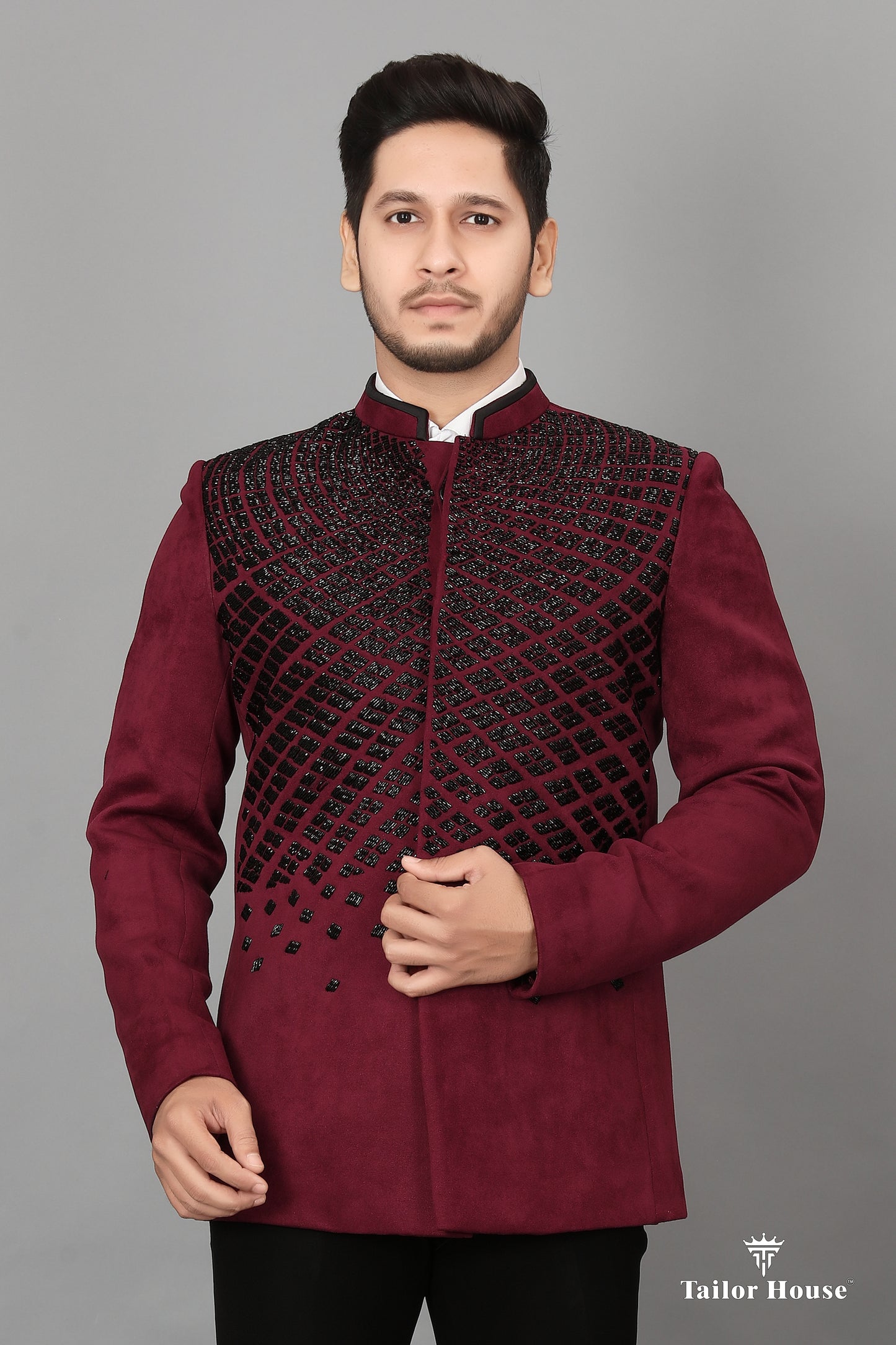Jodhpuri Suit Magenta