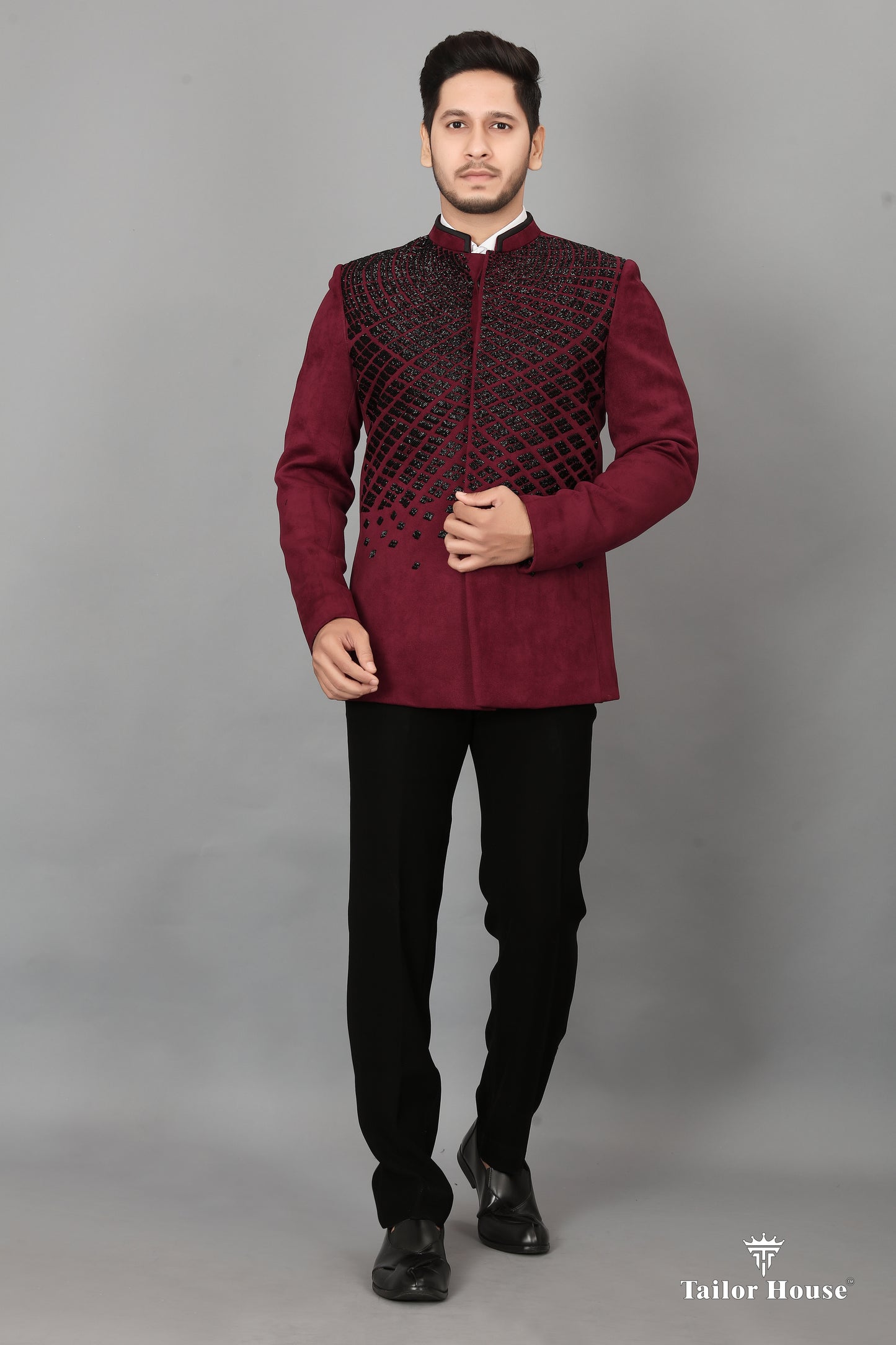 Jodhpuri Suit Magenta