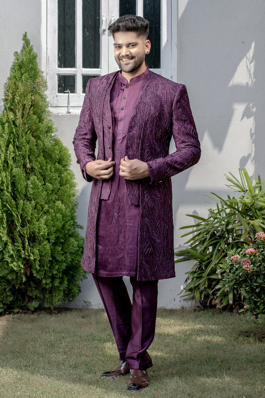 Indo-Western Purple
