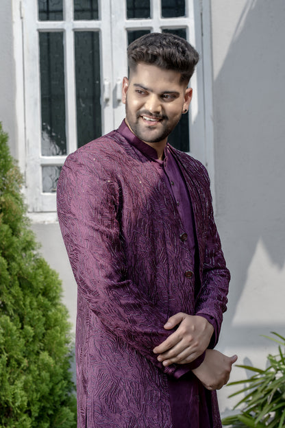 Indo-Western Purple