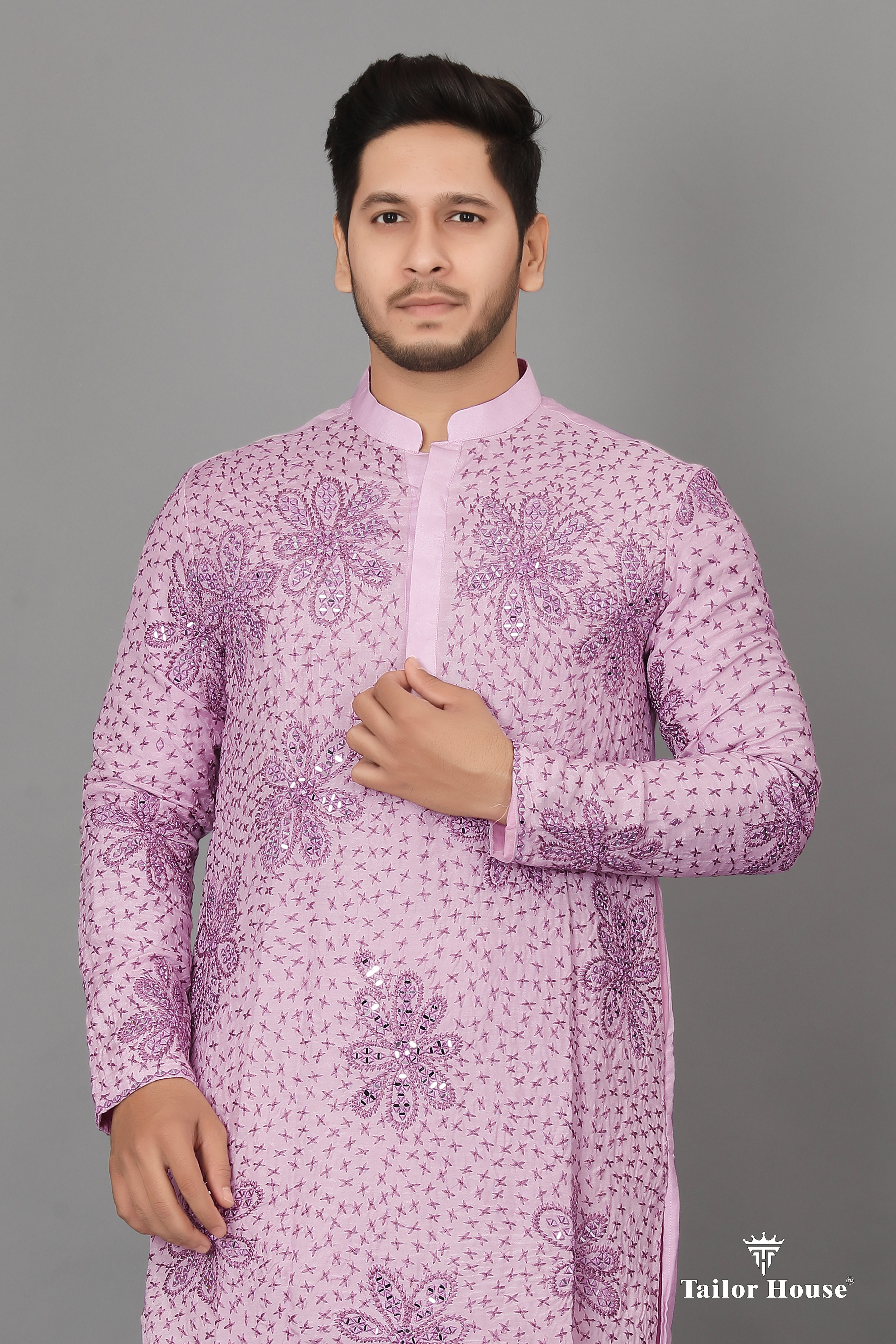 Kurta Set Haldi Mehedi Outfit Pink