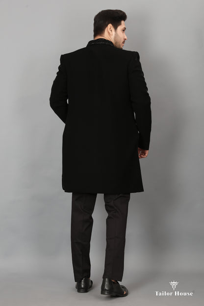 Indo western Kruta Black Set