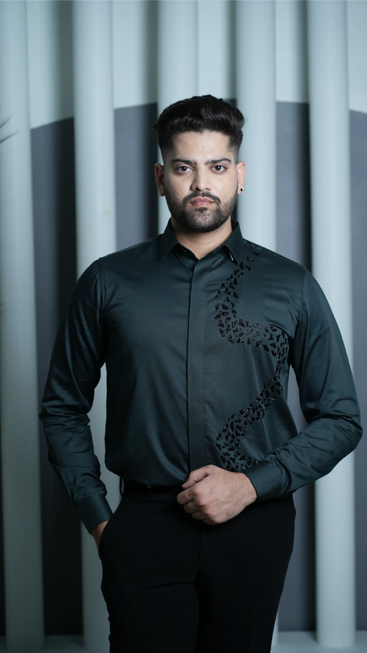 Shirt green