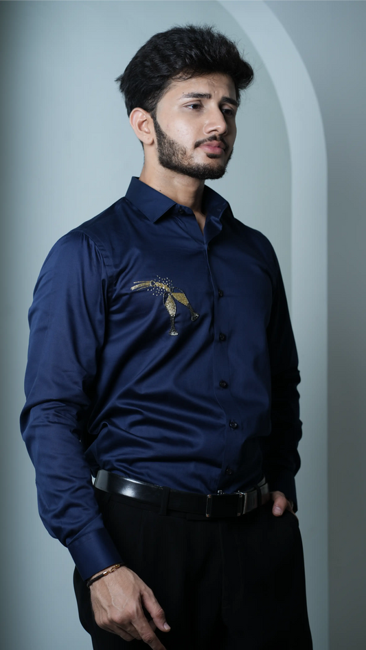 Shirt blue